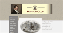 Desktop Screenshot of bentonclub.org